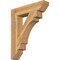 Ekena Millwork Merced Slat Rough Sawn Bracket, Western Red Cedar, 6"W x 30"D x 36"H BKT06X30X36MRC06RWR - alternate 1